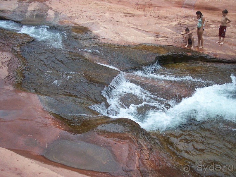Slide Rock. Ежевика и яблоки.