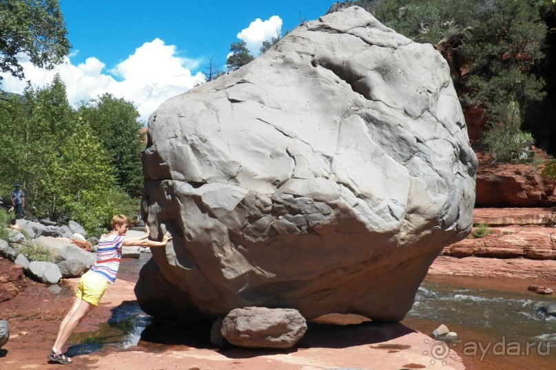 Slide Rock. Ежевика и яблоки.