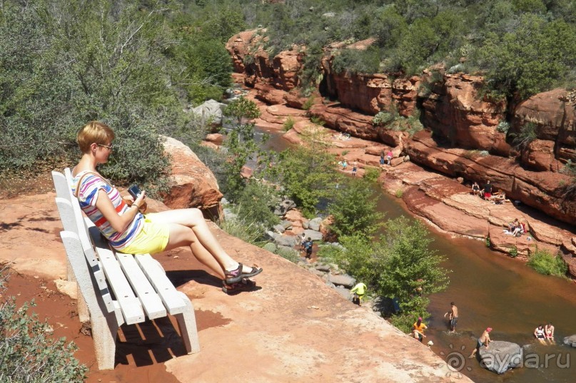 Slide Rock. Ежевика и яблоки.