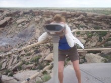 Окаменелый лес в Раскрашенной пустыне