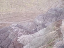 Окаменелый лес в Раскрашенной пустыне