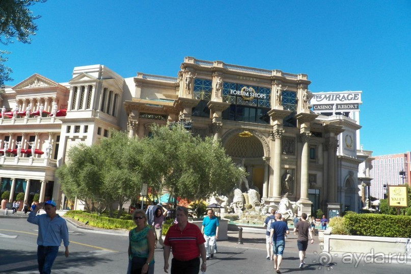 Лас-Вегас – царство бутафории