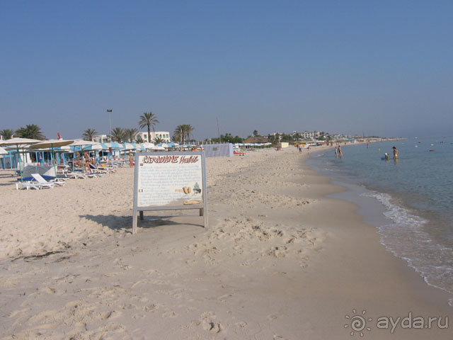 Пляж отеля Melia EL Mouradi Palace(Тунис)