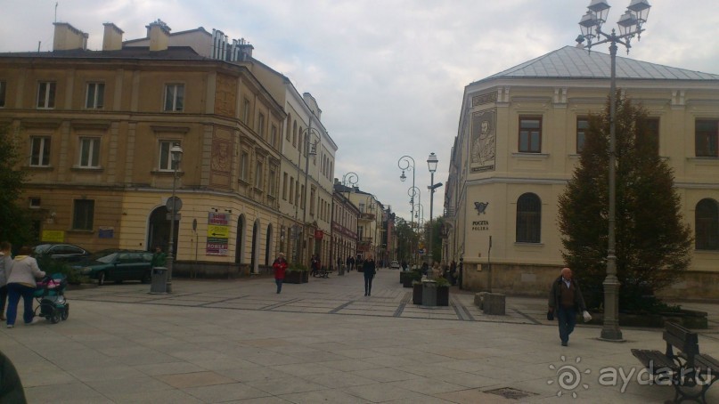 Кельце - маленький исторический городк с интересной архитектурой