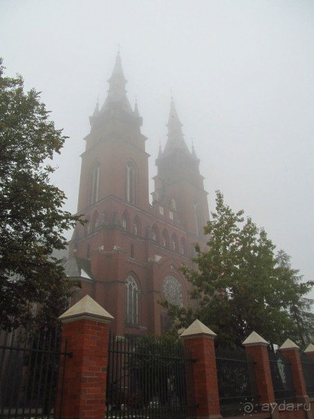 Кельце - маленький исторический городк с интересной архитектурой