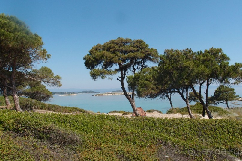 Ситония. Вурвуру. Пляж Кариди.