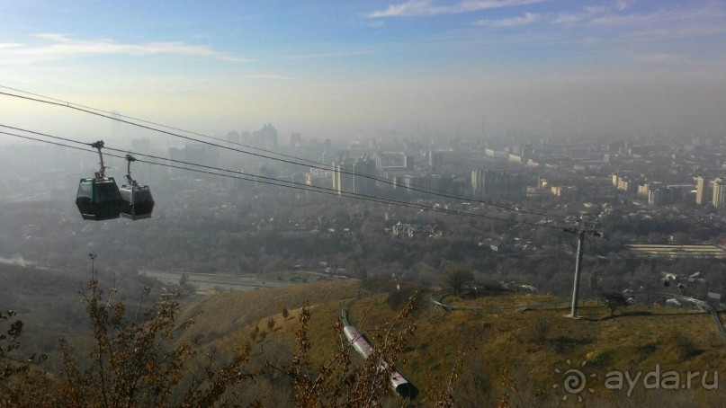 Гора «Кок Тобе» - один из символов города Алматы