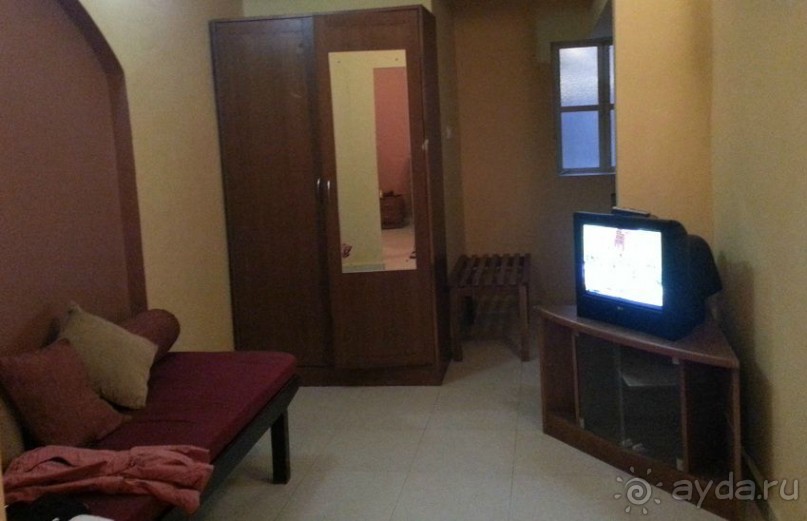 Отель для совсем не притязательных людей.