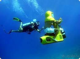 Подводный мотик