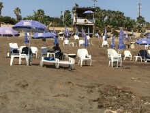 Пляж Мертвого моря.