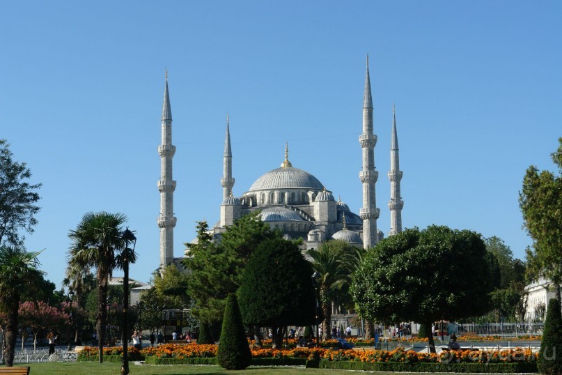 Голубая мечеть. Стамбул. 15 век.