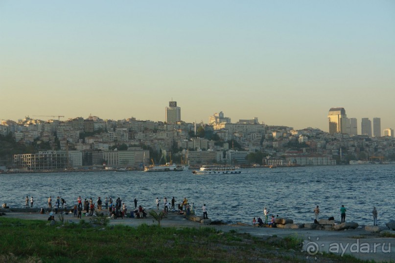 Рыбаки Стамбула.