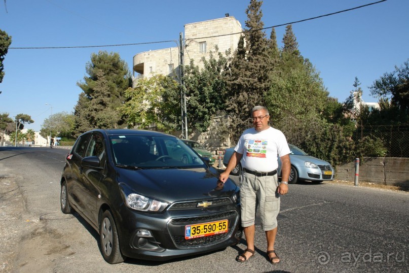 Аренда автомобиля в Израиле.