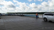 Паромная переправа Углич-Мышкин.