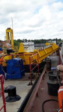 Паромная переправа Углич-Мышкин.