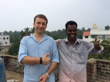 Ауровиль. Отдых возле океана.