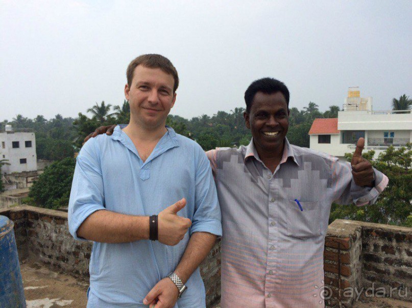 Ауровиль. Отдых возле океана.