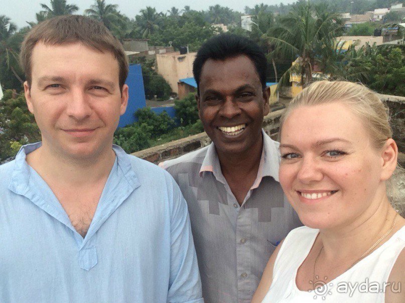 Ауровиль. Отдых возле океана.