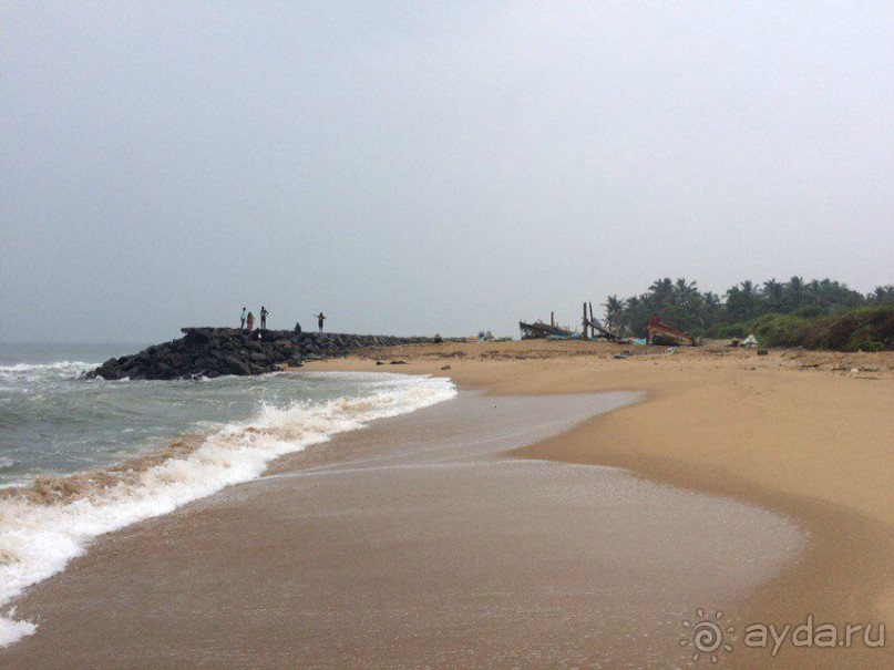 Ауровиль. Отдых возле океана.