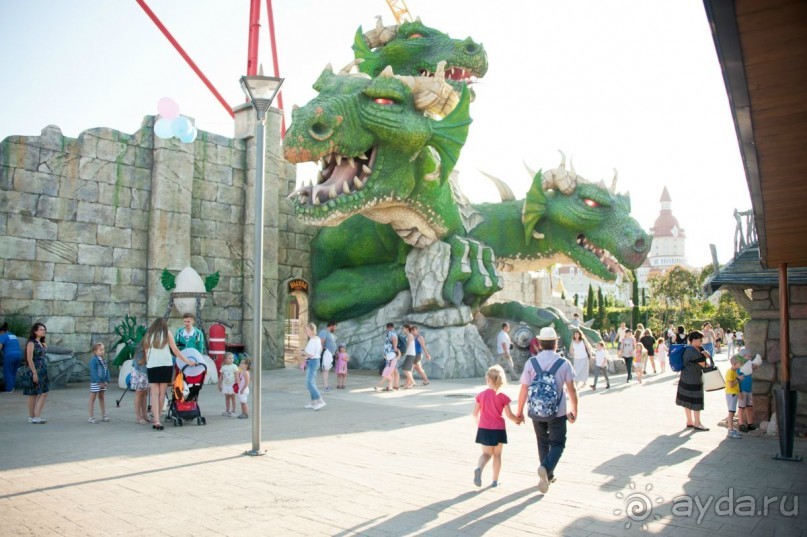 Прекрасно провели время в Соче Парке