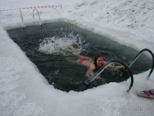 Голландская Новогодняя традиция купаться в море 