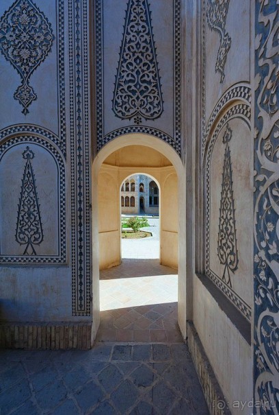 Иран-Кашан  Дом Табатабаи 