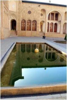 Иран-Кашан  Дом Табатабаи 