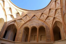 Иран-Кашан  Дом Табатабаи 