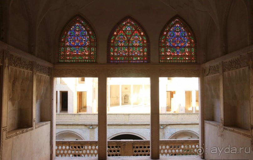 Иран-Кашан  Дом Табатабаи 