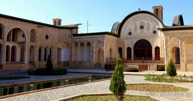 Иран-Кашан  Дом Табатабаи 