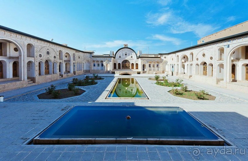 Иран-Кашан  Дом Табатабаи 