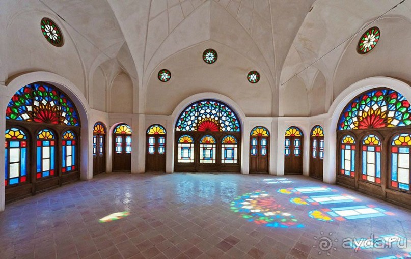 Иран-Кашан  Дом Табатабаи 