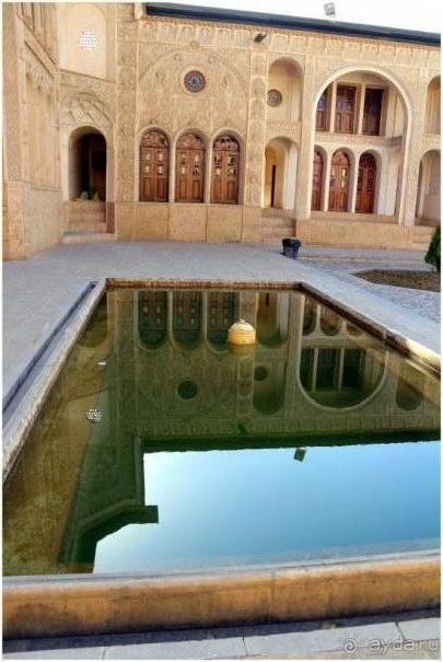 Иран-Кашан  Дом Табатабаи 