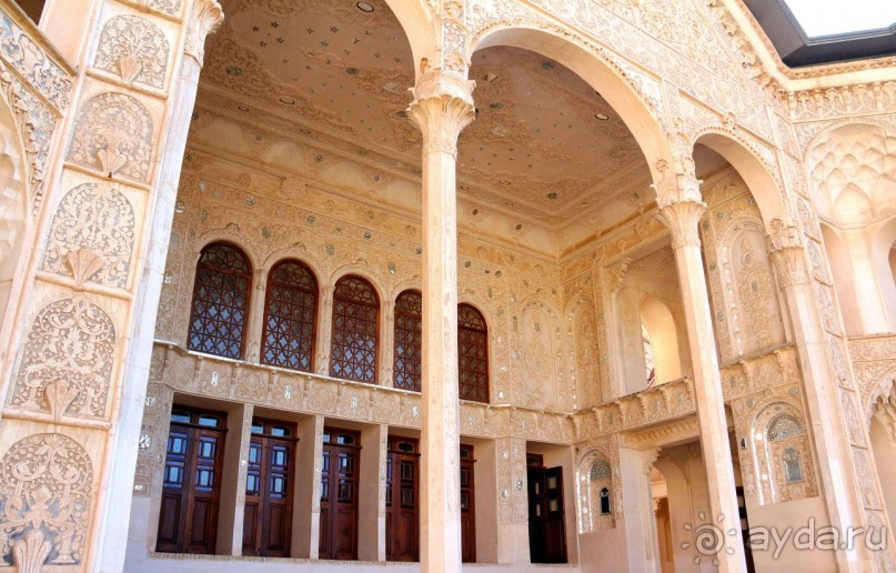 Иран-Кашан  Дом Табатабаи 