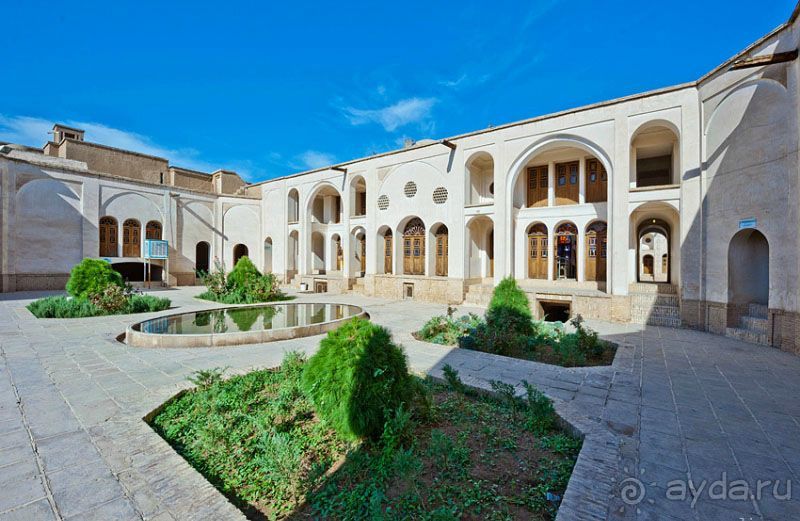 Иран-Кашан  Дом Табатабаи 