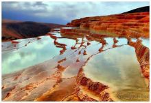 Удивительные террасы лечебного источника!!!