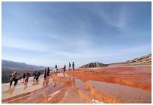 Удивительные террасы лечебного источника!!!