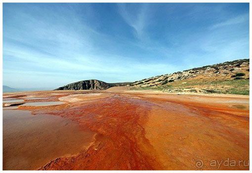 Удивительные террасы лечебного источника!!!