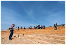 Удивительные террасы лечебного источника!!!