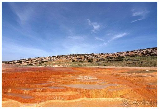 Удивительные террасы лечебного источника!!!