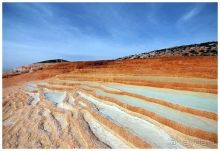 Удивительные террасы лечебного источника!!!