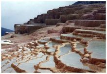 Удивительные террасы лечебного источника!!!