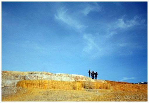 Удивительные террасы лечебного источника!!!