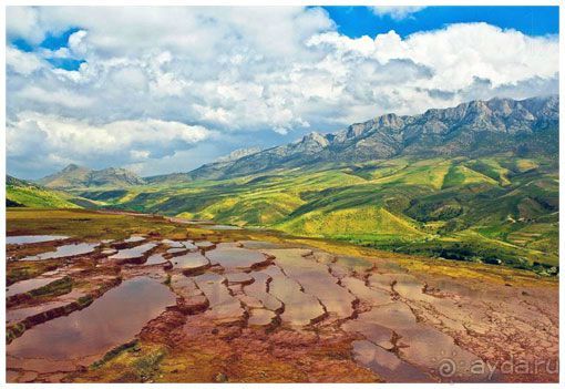 Удивительные террасы лечебного источника!!!