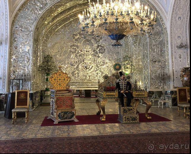 Иран-Тегеран  Дворец-музей Голестан