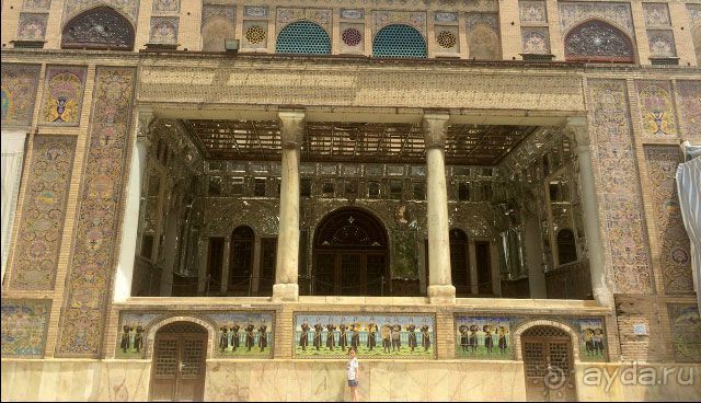 Иран-Тегеран  Дворец-музей Голестан