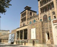 Иран-Тегеран  Дворец-музей Голестан