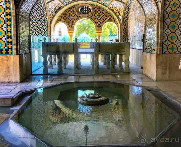 Иран-Тегеран  Дворец-музей Голестан