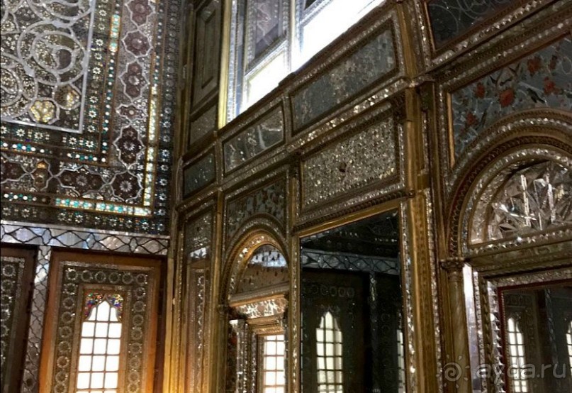 Иран-Тегеран  Дворец-музей Голестан