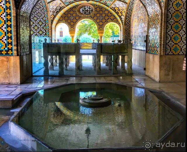 Иран-Тегеран  Дворец-музей Голестан